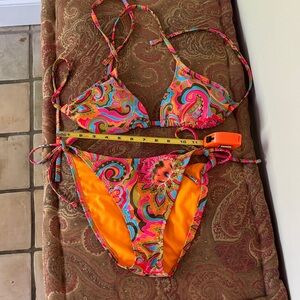 Target Multicolor Paisley Bikini